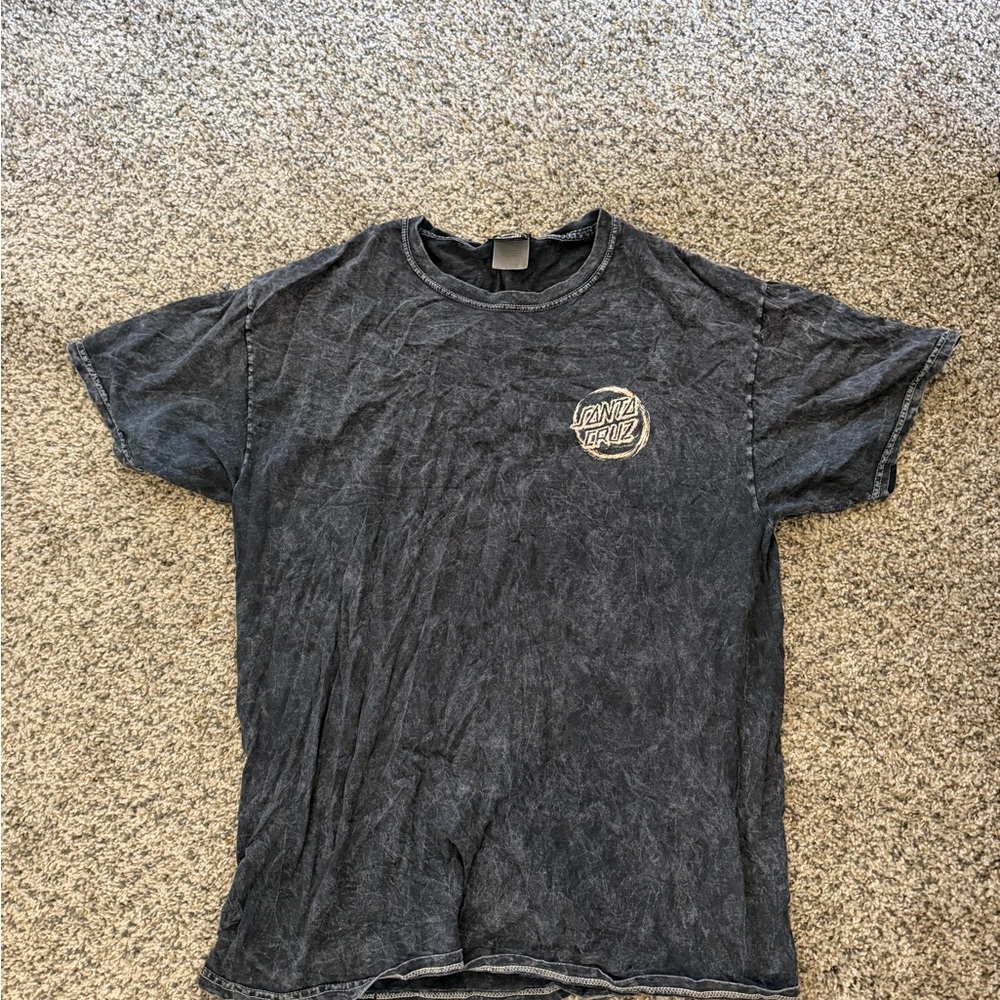 Santa Cruz Skateboards Charcoal Tee